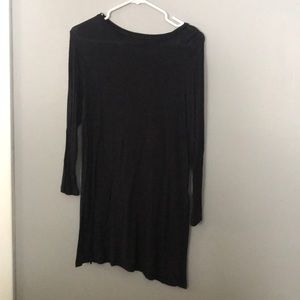 Old Navy Black Tunic Top